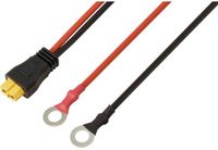 TRU COMPONENTS Ringkabelschoen voor XT60-aansluitkabel 1 m. TC-13619320 Zwart, Rood