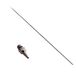 SPARMAX Mondstukset + naald, roestvrij staal, chroom, 0,2 mm