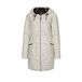 G.I.G.A. DX Roshana dames Gebreide parka/gebreide mantel/parka in gebreide look met capuchon