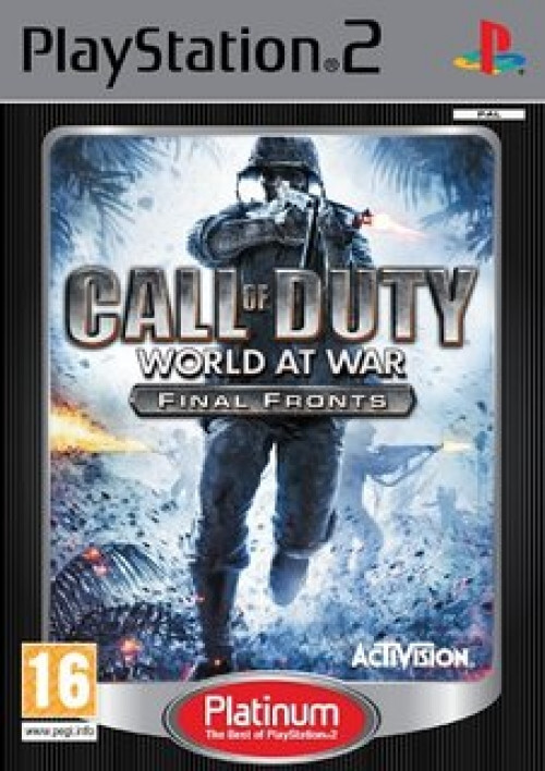 Activision Call of Duty 5 World at War Final Fronts (platinum) PlayStation 2