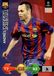 Barcelona 2009/10 Champions League Panini Card: Andrés Iniesta