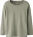 NAME IT - NMMVOBBO LS NREG TOP NOOS - Jongens - Lange mouwen shirts - Maat 104 - Katoen - Shadow