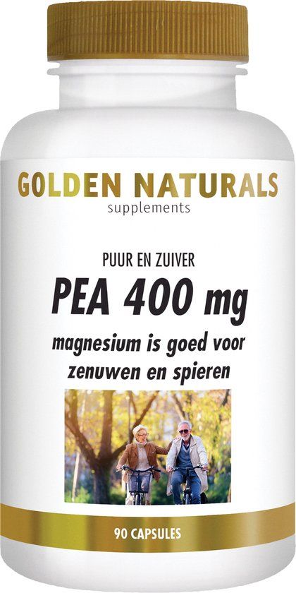 Golden Naturals PEA 400mg - 90 veganistische capsules