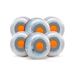 FLASH LED SOS 6 pièces feu de détresse V16 approuvé, DGT 3.0 obligatoire, carte SIM et service de données jusqu'en 2038, base magnétique, étanche à l'eau et à la poussière, IP54