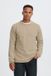Blend - BHDANTE CREW - Heren - Gebreide trui - L - Polyester/Polyamide - Effen - Ronde hals - Lange mouw - Crockery