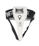 Metal Boxe Damesschelp M wit
