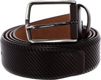 Vanzetti Leren Riem 35mm Leather Belt W85 Dark Brown Bruine