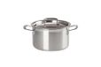 Le Creuset Roestvrijstalen Diepe Braadpan met 3 Lagen en Deksel, 20 x 9,7 cm
