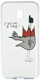 Beschermhoes Samsung Galaxy J3 2017 Beschermhoes, ultradun, Le Chef