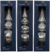Decoris Kaemingk Piek glas L7,2b7,2h31 cm zilver a3 Decoris