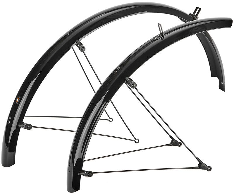 SKS Bluemels Basic - Spatbordenset - 26" - 53 mm - Zwart