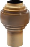 WOOOD Orba Vaas 36x24 cm - Metaal - Zand hoogglans