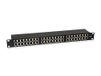 Equip Patchpaneel 48x RJ45 Cat6 19" 1HE grijs