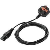 Motorola Zebra 50-16000-219R electriciteitssnoer Zwart 1,8 m