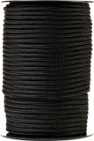 SNURO Nylon touw (4mm, 50m, zwart)