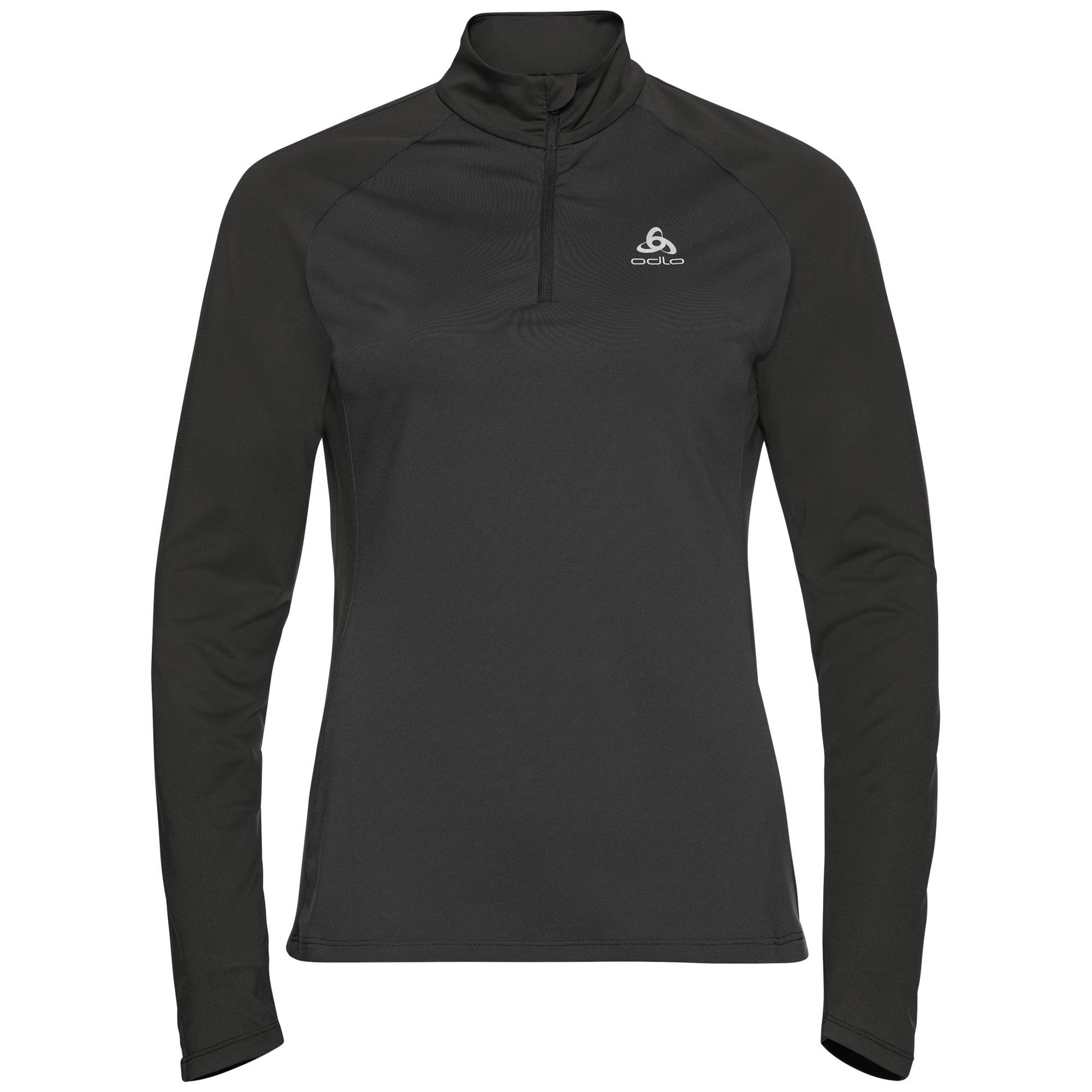 ODLO Ceramiwarm Element 1/2 Zip Midlayer - Zwart - Heren