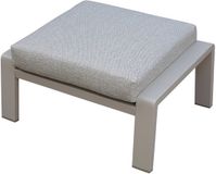 AVH-Collectie AVH Outdoor Tuinmeubelen Ripasso voetenbank latte zand aluminium
