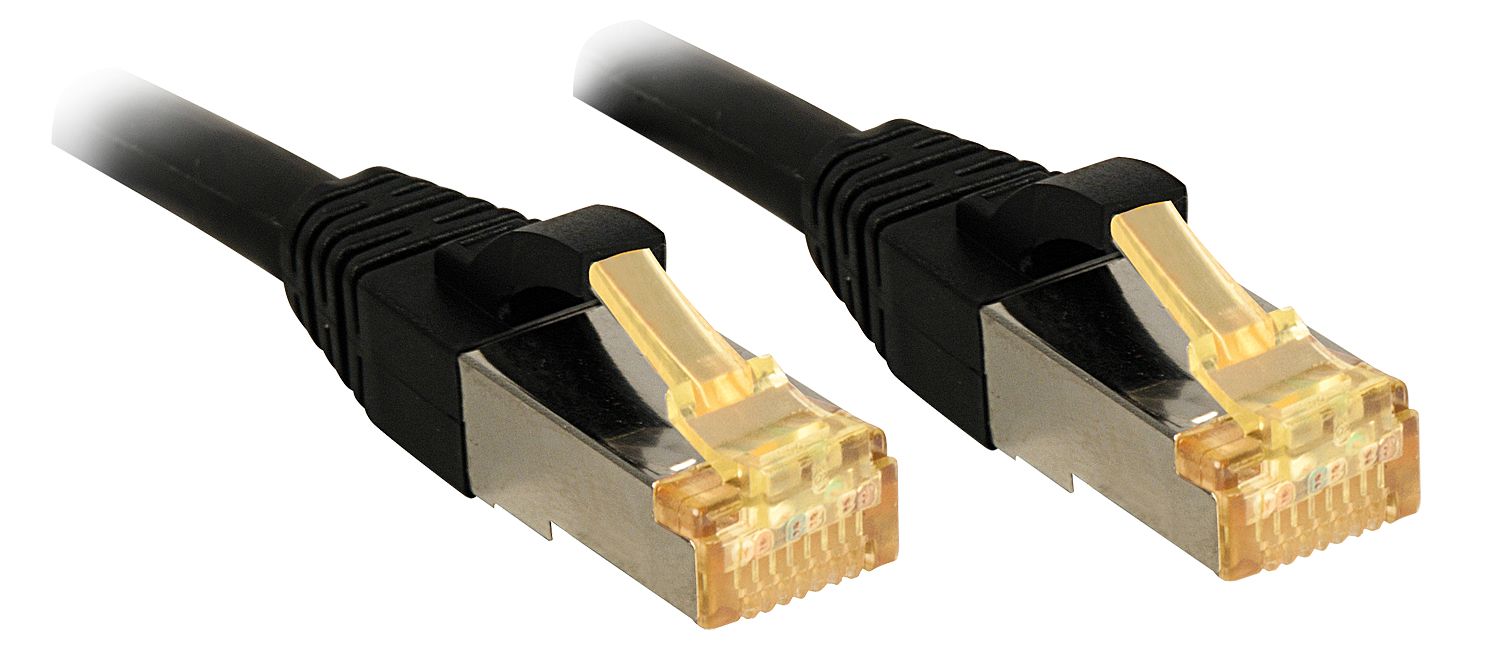 LINDY 47307 Netwerkkabel - 1 m - Zwart