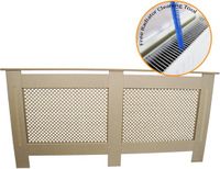 MonsterShop Radiator Cover MDF Unfinished 1720mm