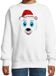 Bellatio Decorations Kersttrui/Sweater Kinderen IJsbeer Gezicht Merry Christmas Wit 170/176