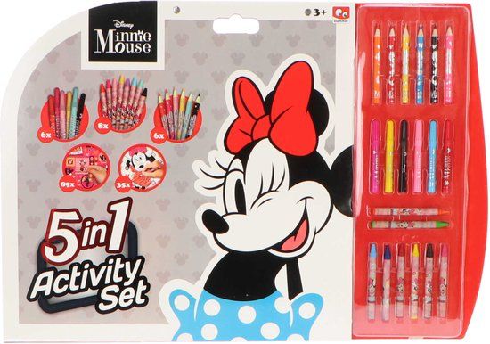 Minnie Mouse - 5 in 1 Activity Set