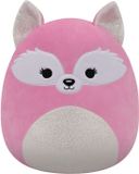 Squishmallows Rhiannon - Roze Vos Pluche Knuffel 30cm