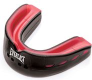 Everlast Evershield Double Mouth Guard, Black/Red, One Size