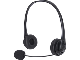 Sandberg USB Office Headset - Black - Wired