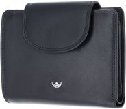 Golden Head Leren portemonnee Polo RFID Protect Kombischeintasche mit Riegel 1237 Schwarz zwart