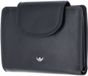 Golden Head Leren portemonnee Polo RFID Protect Kombischeintasche mit Riegel 1237 Schwarz zwart
