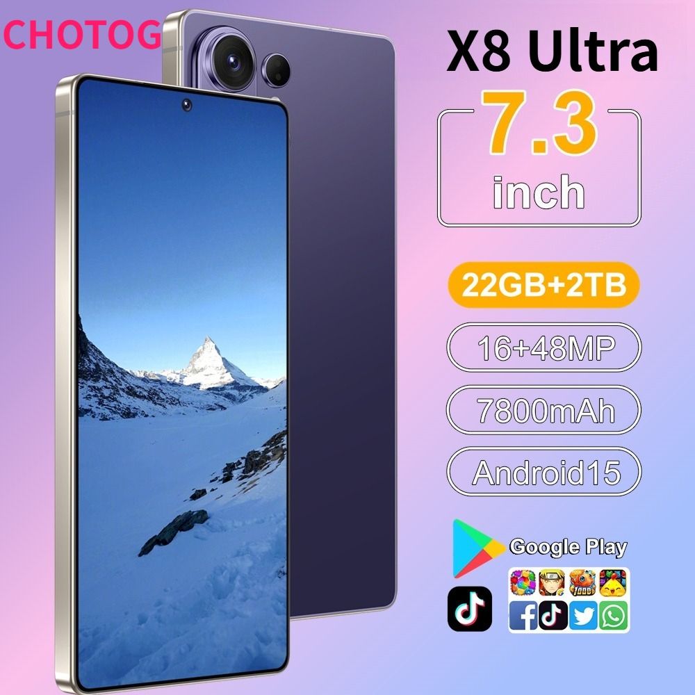 NONE CHOTOG Mobiele Telefoons X8 Ultra
