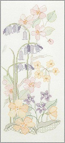 Derwentwater Designs SP01 Seizoenen Panel Cross Stitch Kit - Lente