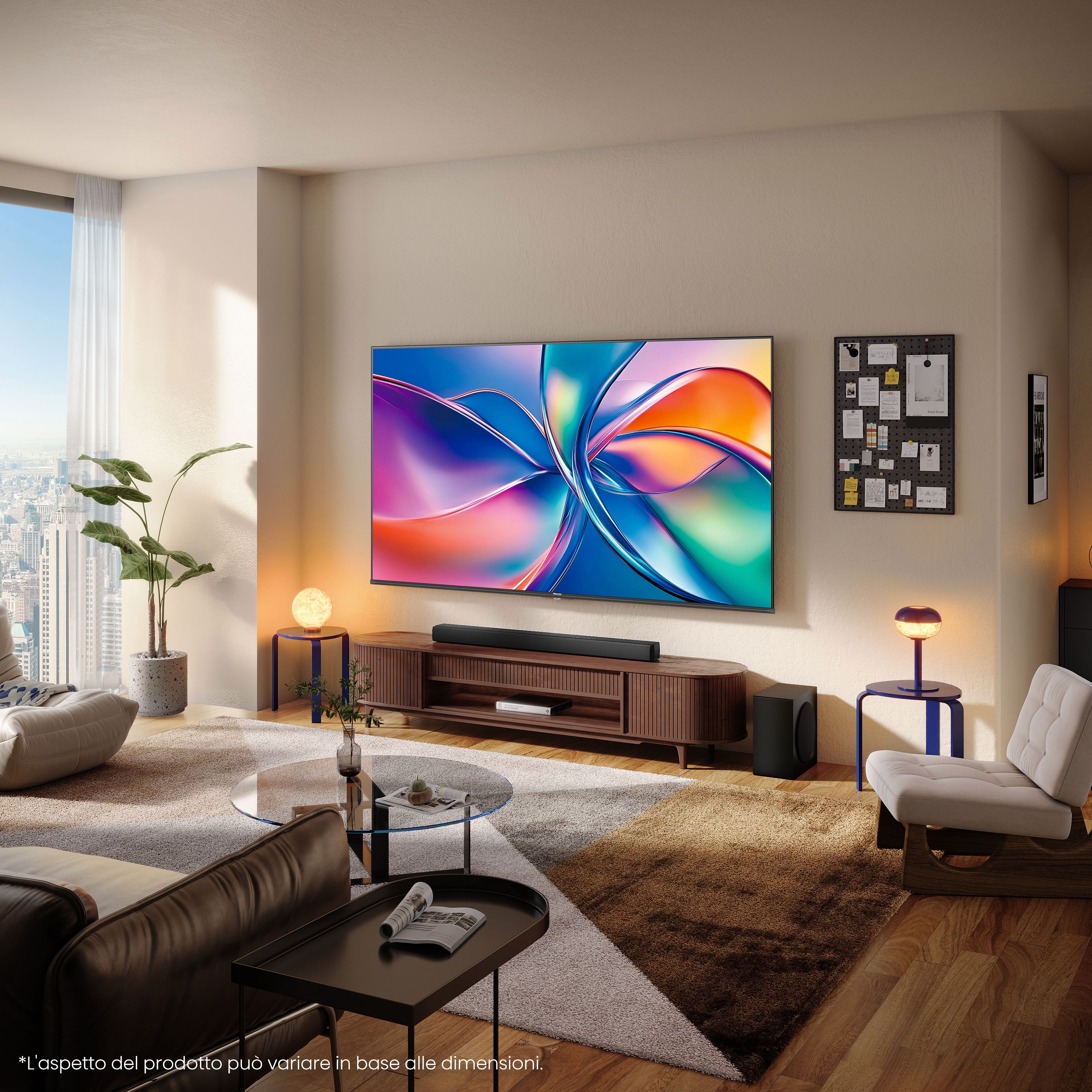 Hisense 43E7Q / QLED screen / 43 inch / 2025