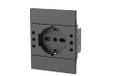 4Box P503 inbouwstopcontact compatibel met Bticino® LivingLight™, wit