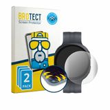 BROTECT - Screenprotector voor Samsung Galaxy Watch 9 (44 mm) - Folie Beschermfolie matte volledig dekking 2 Stuks
