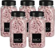 Mica Decorations decoratie steentjes - lichtroze