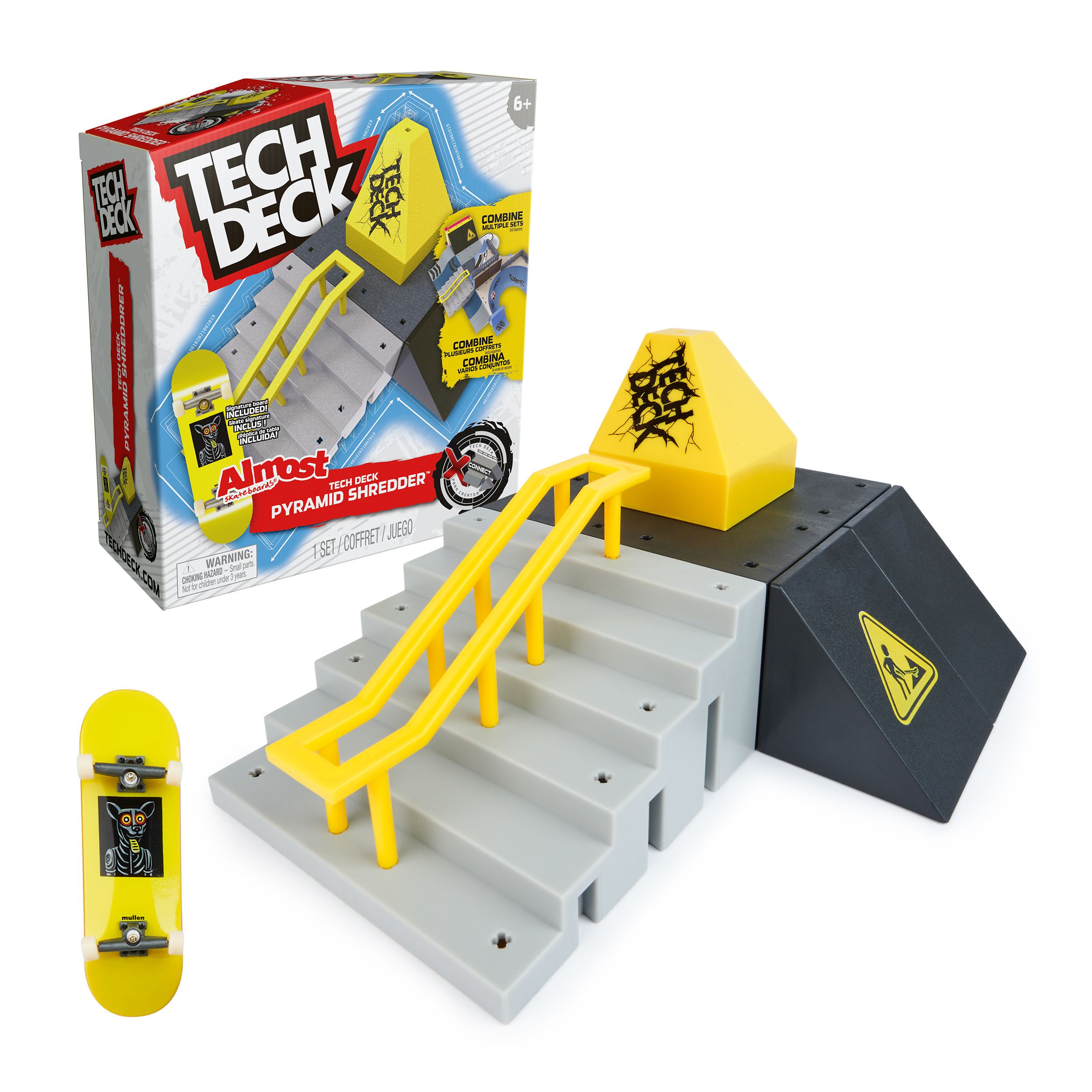 Tech Deck X-Connect Park Creator - Pyramid Shredder Fingerboard Set