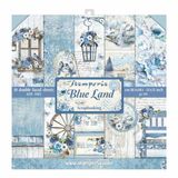 Stamperia Blue Land 12x12 Inch Paper Pack (SBBL47)