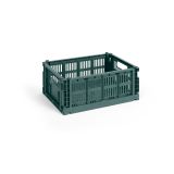 HAY Colour Crate M 26,5x34,5 cm Vert foncé