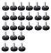 Lot de 24 pieds réglables pour meubles, modèle M6