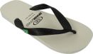 Brasileras Slippers Unisex- Zwart wit- 34/35