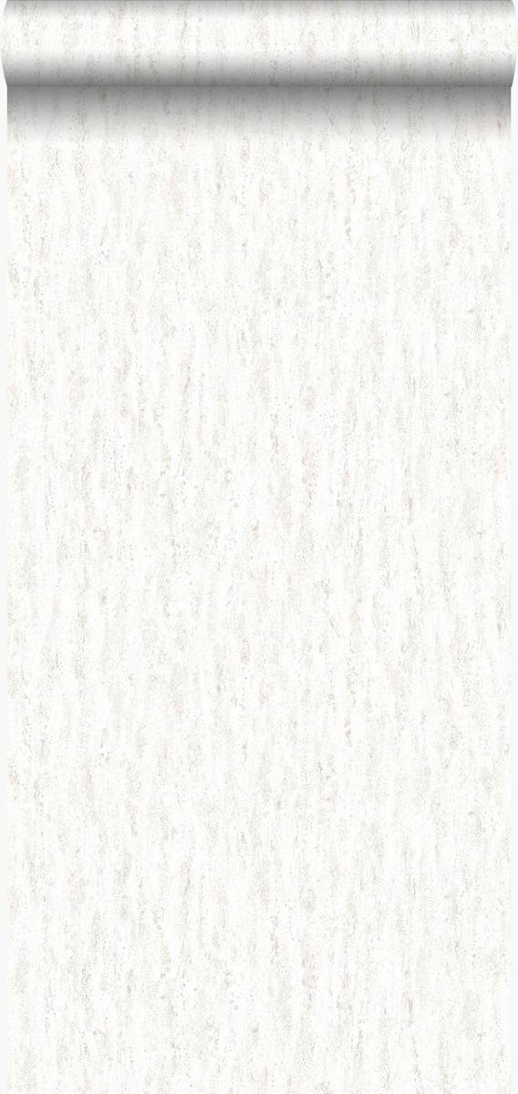 Origin Wallcoverings behang travertin natuursteen gebroken wit - 347584 - 53 cm x 10,05 m