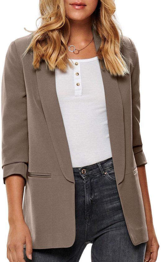 Only Elly 3/4 Life Blazer Dames - Maat M (38)