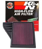 K&N Vervangingsfilter compatibel met Ford Mustang (GT) 3.7, 4.6 V8 2010-2014 (33-2431)