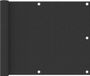 vidaXL Balkonscherm - 75x300 cm - Oxford stof - Antraciet