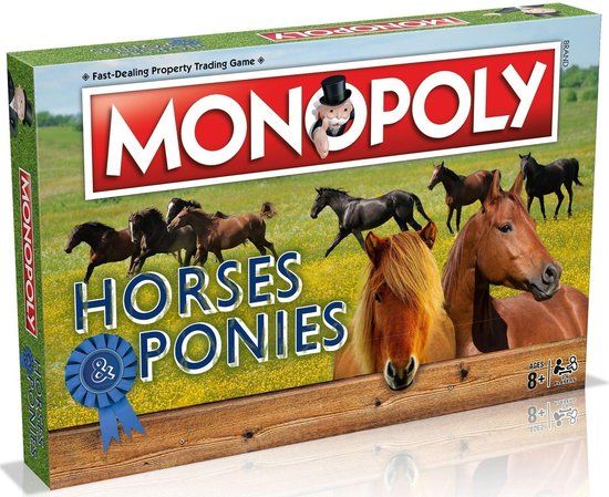 Monopoly Horses And Ponies BORDSPELLEN | Partyspel | Universeel