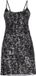 Faina Dress Black/White