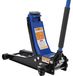 Cric rouleur 3 tonnes – Cric hydraulique, profil bas – Construction en acier – Pompe de levage rapide à double piston – Plage de levage 7,6–49,5 cm – Utilisable pour voitures