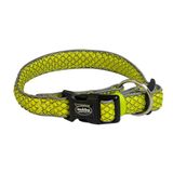 Nobby Halsband Mesh Air geel L-XL 32 mm, 50-65 cm