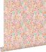 ESTAHome Behang Bloemetjes Roze en Blauw - 0.53 x 10.05 m